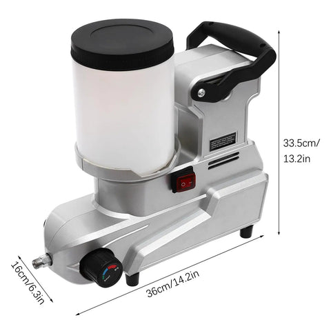 Pro Grade 1600W High Pressure Airless Paint Sprayer with 2.5L tank and adjustable pressure for efficient painting.