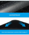 Waterproof self-fusing silicone seal tape for leaks in pipes, hoses, tents, and boats. Quick fix black 4 in by 5 ft tape.