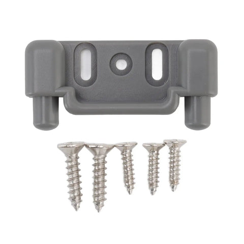 Push Button Cabinet Latch With Locking Knob For RV And Boat Easy Press To Lock And Release Zinc Alloy ABS Chrome Handle and screws