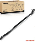 Front Outer Right Tie Rod End For Jeep Wrangler JL 2018 2024 And Gladiator JT 2020 2023 With Dana M210 Wide Track Axle Easy Install Replacement Steering Linkage, black steel