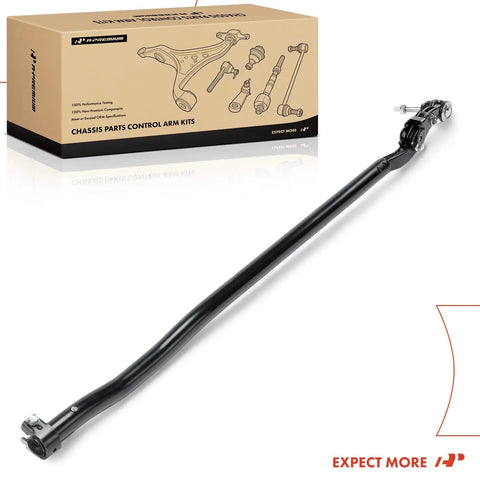 Front Outer Right Tie Rod End For Jeep Wrangler JL 2018 2024 And Gladiator JT 2020 2023 With Dana M210 Wide Track Axle Easy Install Replacement Steering Linkage, black steel