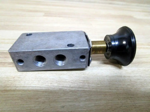 One Eighth Inch Inlet Two Position Mechanically Operated Valve With Four Way Control And Palm Actuator Built Rock Solid For Daily Grind Shop Tasks That Deliver Straight Results