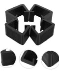 Heavy Duty Outdoor Sofa Clips Four Pack For Rattan Furniture Non Slip Clamp Connectors Easy To Install For Patio And Garden Quick Tool Free Fasteners