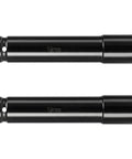 2-Pack Half Inch Impact Socket Set With O-Rings And Retaining Pins, Beefy Cr-V steel, 6-point 19mm sockets, black phosphate finish