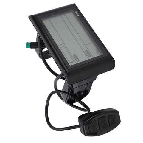 Beefy S900 LCD Display For Electric Bikes Waterproof Bike Meter Shows Battery Level Current Speed Average Speed Max Speed Time Trip Distance PAS Ready Protocol 2 36V 48V Compatible Easy Install
