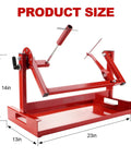 Heavy Duty Motorcycle Engine Stand For Vertical Single Cylinder 2 Stroke Or 4 Stroke Engines, Rock Solid, Adjustable Mount