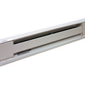 Electric Baseboard Heater With Stainless Steel Element, 120 Volt, 375 Watts, 24 Inch Length, White Finish, Thermostat Sold Separately