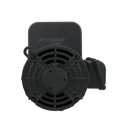 Front view of WEG 200V 208V 5HP Air Compressor Electric Motor 184T Frame 1750 RPM 1 Phase Industrial Motor