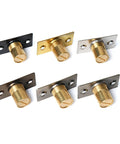 Adjustable Brass Door Catch Ball Catch For Interior Doors Hidden Invisible Mount Custom Fit with various finishes