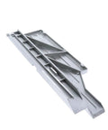 Heavy Duty Replacement Miter Saw Fence Fits Dewalt Dws779 Dws780 Models silver alloy steel rail for precise cuts