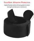 Close-up of 2 In 1 Heat Shrink Braided Sleeving Fabric Tubing For Irregular Shape Hoses And Cables showing abrasion-resistant texture.