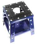 Universal Mini Dirt Bike Stand For Off Road And Supermoto 13 Inch High 10x10 Aluminum Deck With Rubber Grip