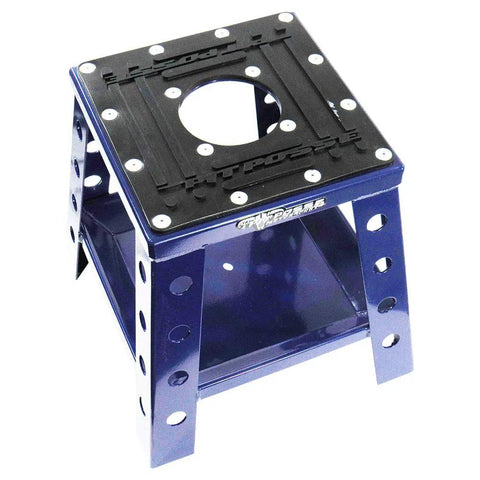 Universal Mini Dirt Bike Stand For Off Road And Supermoto 13 Inch High 10x10 Aluminum Deck With Rubber Grip