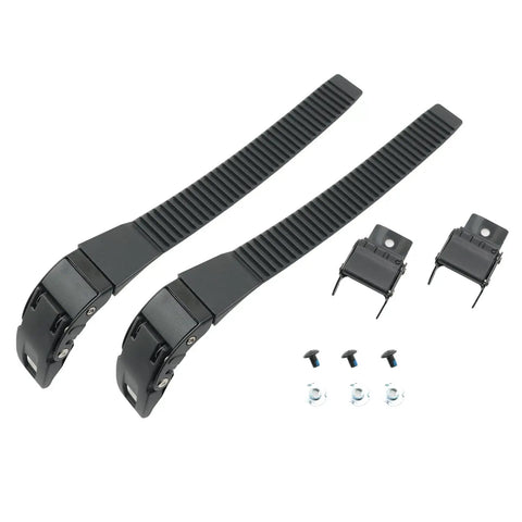 Inline Skate Strap Replacement Kit 2 Pack with Screws and Nuts, Durable PVC Straps for Inline and Quad Skates, Easy Install View