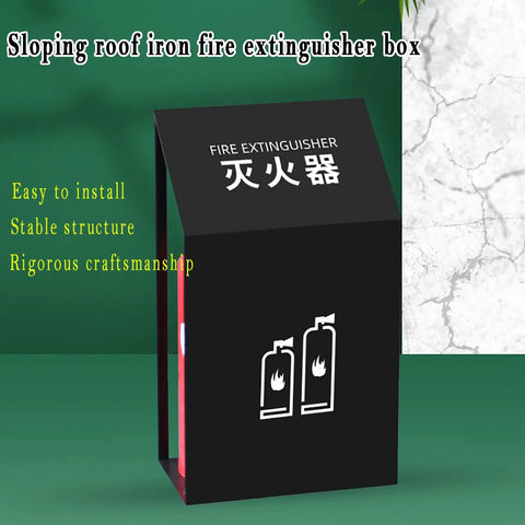 Built Tough Stainless Steel Fire Extinguisher Wall Cabinet Holds Two Compact Units Space Saving Design Hangs Flush On Any Wall Keeps Your Garage Or Workshop Ready For Emergencies Knockout Build Quality