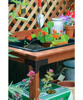 Garden bench with Outdoor Accents ZMAX APRTC2 Black Rigid Tie Corner Connector for 2x Joists and 2x4 Posts