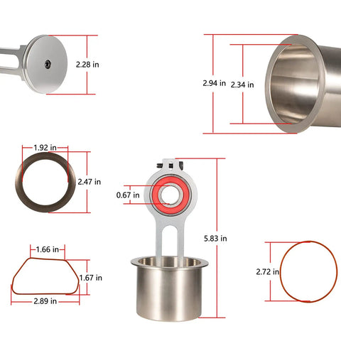 Air Compressor Piston And Connecting Rod Replacement Kit With Piston Bearing For Oil Free Air Compressor Pumps That Keeps Your Tools Running For Sears Craftsman Porter Cable DeWalt Devildiss KK4835 KK5081 A02743