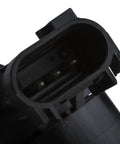 Close-up of connector on Rear Passenger Side Suspension Air Leveling Position Sensor For 2 Or 4 Corner Systems, Measures Chassis To Body Gap, Ideal Replacement Part For GM Vehicles