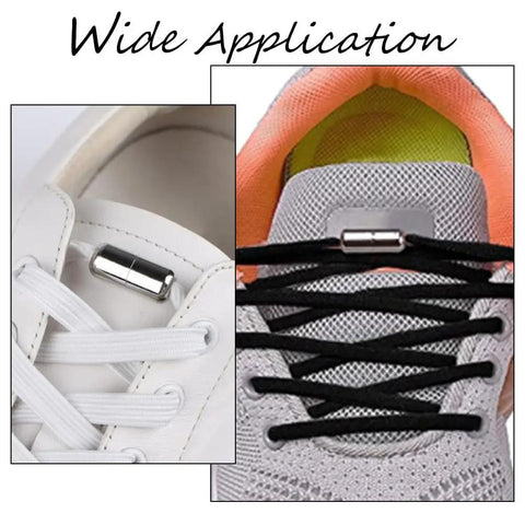 30 Sets No Tie Shoelace Buckle Clasps For Sneakers And Boots Elastic Lace Tips In Gunmetal Gold And Platinum Quick Lock Lacing For 15 Pairs No Fuss Fit For Hiking Shoes Craft Projects Jewelry Making And Gear Repair, metal lace buckle on white and black sneakers