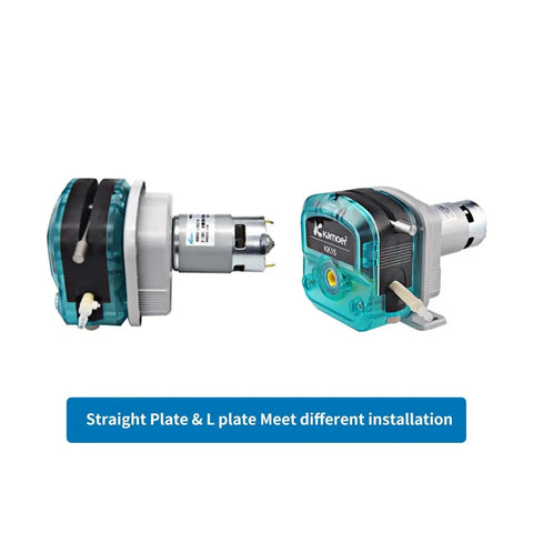 Heavy Duty 12/24V Peristaltic Dosing Pump With Adjustable Flow Rate Up To 1300Ml Min Multi Stage Gear Motor For Viscous Liquids And Chemicals High Precision Quick Tube Swap Reliable Continuous Operation Industrial Grade