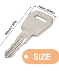 5 Pack Replacement Ignition Key Set For Big Joe Electric Pallet Jacks E30 EZ30 EPT20-15ET EPT20-18EA ES10 JX1 JX2 1115-500016-00