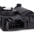 Top Notch HVAC Air Blend Door Actuator Fits Volkswagen And Audi Like Jetta Golf Atlas Tiguan close-up view of connector.