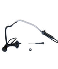 Pre Bled Clutch Master Cylinder And Slave Cylinder Kit With Hydraulic Line Plug N Play No Sweat Setup For Jeep Cherokee Classic SE Limited Sport 1997 to 2002 showing hydraulic assembly components.