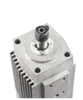 Top view of Badass 700W CNC Milling Spindle Motor with ER11 collet setup and air-cooled design for high efficiency.