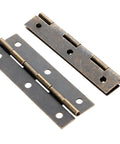 Heavy Duty Concealed Door Hinges 8 Pack Folding Butt Metal Hinges for Cabinets and Furniture with Screws 60x20mm