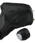 Upgrade Your Ride With This Sleek Black Manual Gear Shift Knob Kit For Saab 9-3 Models Years 2003 To 2012 Featuring A Durable Abs Plastic Construction Ergonomic Grip Design And Smooth 5 Or 6 Speed Operation Plus Gaiter Boot Base Cover Included. black ABS shift knob and gaiter boot kit for Saab 9-3 2003-2012