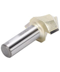 Top Notch Jauarta V Groove Router Bit With 1/2 Inch Shank And 90 Degree Flute showing tungsten steel design for wood routing.