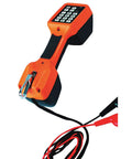 Amplified Speaker Butt Set With Hands Free Talking And Tone And Pulse Modes For Most Phone Systems, orange handheld device