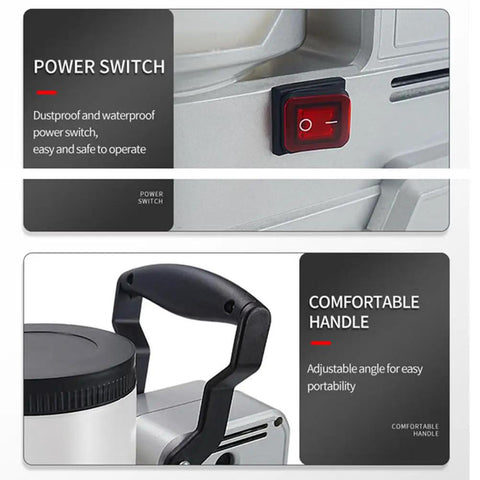 Yxinhongyue 2024 High Pressure Airless Paint Sprayer power switch and comfortable handle for easy portability