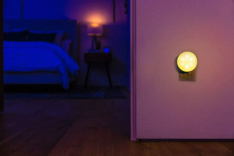 Ember Color Changing LED Plug In Night Light With Motion Sensor, Millions Of Colors, Auto Adaptive Lighting, Chill Soft Glow Transitions That Set A Cozy Night Vibe, Works With Google Home And Alexa