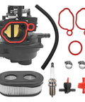 Universal Carburetor Replacement Kit For Lawn Mower Engines 140cc 150cc 163cc Fits Craftsman Troy Bilt Briggs Stratton Engines Also Works With 09P702 103M02 675EX 550EX 625EX 799584 594058 594057 592361 594529 components