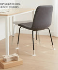 Self Adhesive Silicone Floor Protectors For Furniture Legs That Let Chairs And Tables Glide Smoothly Across Hardwood Tile And Laminate