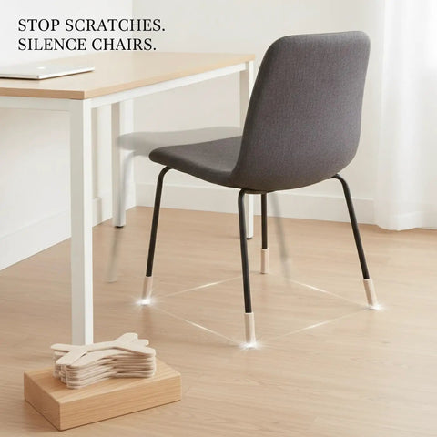 Self Adhesive Silicone Floor Protectors For Furniture Legs That Let Chairs And Tables Glide Smoothly Across Hardwood Tile And Laminate