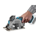 Kickass Electric Track Circular Saw delivers razor sharp cuts on hardwood and plywood, being operated with a firm grip.