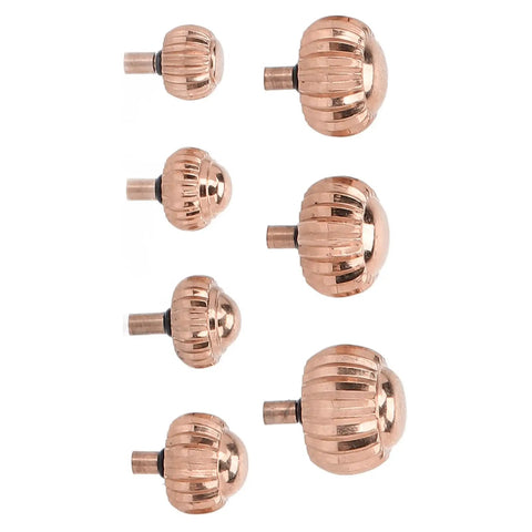 Rose Gold Watch Crown Replacement Kit Long Lightweight Portable Repair Tools Set 7 Pieces Alloy Diversified Sizes