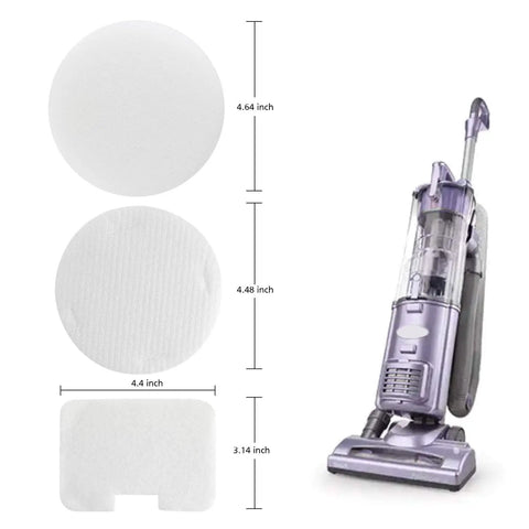 Beefed Up Filter Kit For Navigator Swivel Upright Vacuum NV22L NV22 NV22S NV26 NV27 UV400 XF22 8 Foam Filters sizes shown