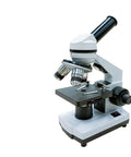 Epic Biological Microscope for Home Learning with Slides Set and Phone Adapter, featuring monocular design and coarse focus.