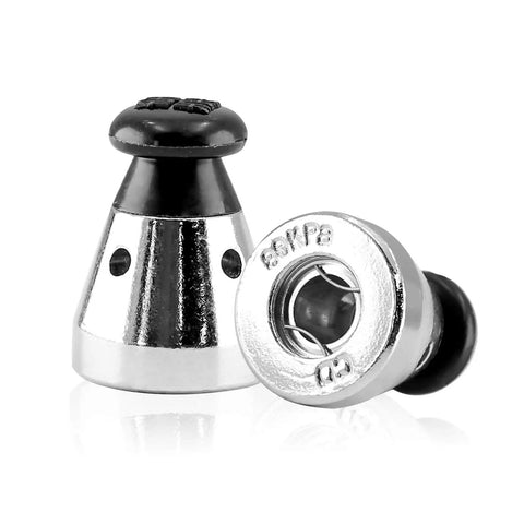 Universal Pressure Cooker Relief Jigger Valve Set showing two stainless steel valves with anti-blocking covers and brackets