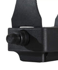 Close-up of Universal Nine Sixteenth Inch Thread Spindle Bike Pedals with Straps, showing durable PP plastic body and thread.