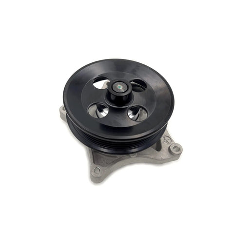 Upgrade Chevy Cruze Malibu XL Equinox Cooling System With This Heavy Duty Engine Coolant Water Pump Assembly, black aluminum design.