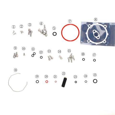 Gasket And O Ring Repair Kit For Classic And Classic Pro Espresso Machine With Viton Silicone Seals PTFE O Rings And Stainless Screws Replacement Set