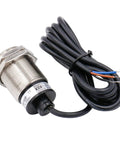 Inductive M30 Proximity Sensor Switch PR30-10DP Cylindrical 10mm Sensing Distance DC 12-24V Shielded 3-Wire PNP Normally Open Heavy-Duty Plug And Play Industrial Grade Sensor with wired lead