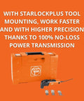 Pro Grade Oscillating Multi Tool With StarlockPlus Mounting And QuickIN Tool Free Accessory Change 250W with case and parts