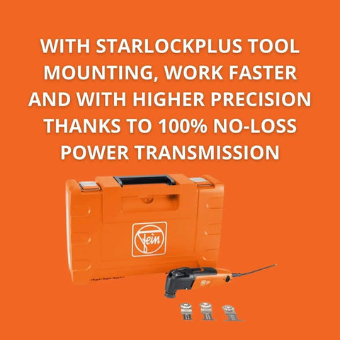 Pro Grade Oscillating Multi Tool With StarlockPlus Mounting And QuickIN Tool Free Accessory Change 250W with case and parts