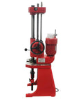 Heavy Duty Vertical Motorcycle Cylinder Boring And Honing Machine For Grease Monkey Engine Swaps Smooth As Butter Finish 1.54 To 2.75 Inch Bore Range 220V Power Tool side view with motor and controls