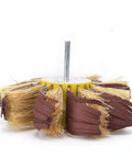 Heavy Duty Sisal Buffing Wheel With 6Mm Shank For Metal Polishing Deburring And Scribing Tasks On Steel Aluminum Wood Or Plastic Surfaces